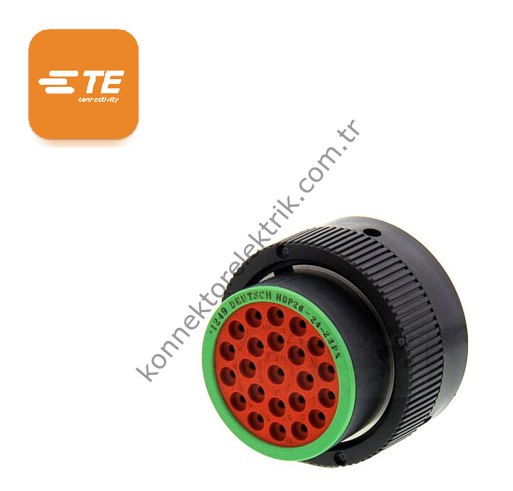 HDP26-24-23PN 23 PİNLİ KABLO TİPİ ERKEK KONNEKTÖR