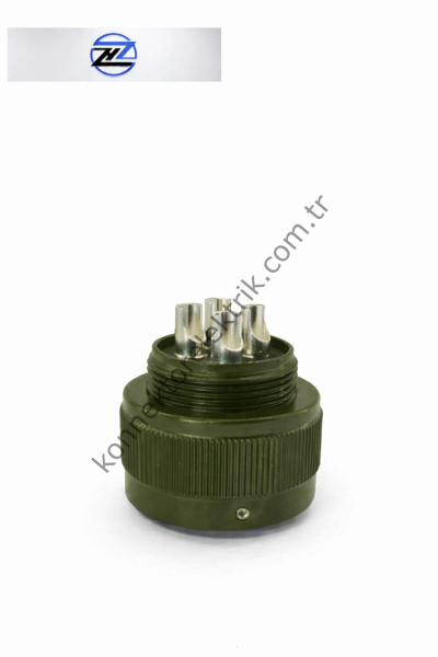HZ CONNECTORS KDB06E 22-22S Bayonet Kablo Tipi Askeri Konnektör
