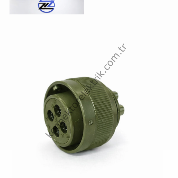 HZ CONNECTORS KDB06E 22-22S Bayonet Kablo Tipi Askeri Konnektör