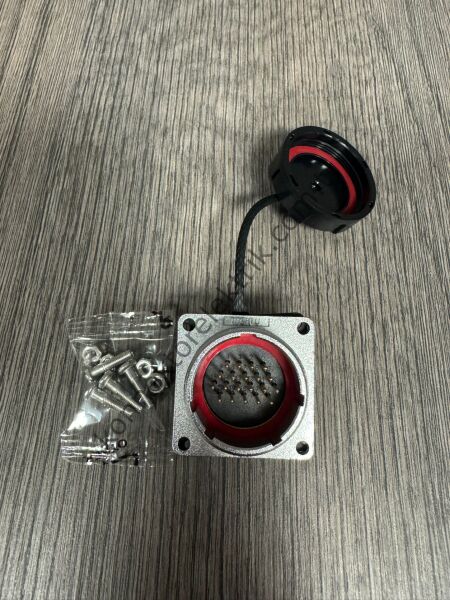 WEIPU WF28J20Z1 20 Pin IP67 Metal Kasa Panel Tipi Erkek Su Geçirmez Konnektör