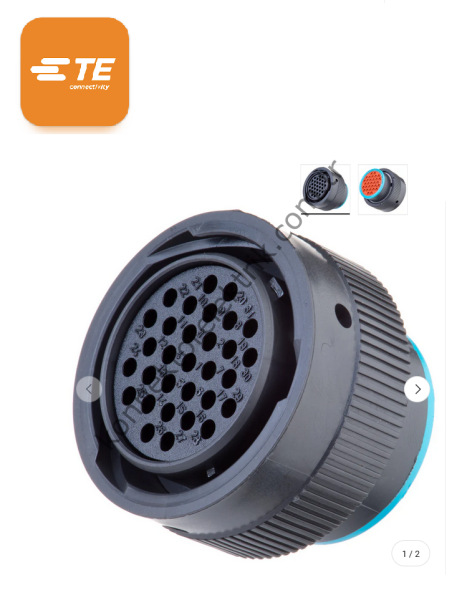 HDP26-24-31SE 31 PİNLİ KABLO TİPİ DİŞİ KONNEKTÖR