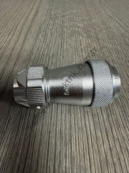 WEIPU WF28K26TE1 26 Pin IP67 Metal Kasa Kablo Tipi Dişi Su Geçirmez Konnektör