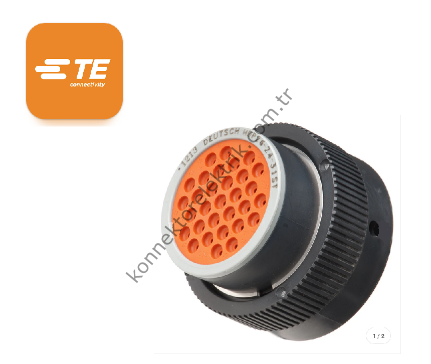 HDP26-24-31ST 31 PİNLİ KABLO TİPİ DİŞİ KONNEKTÖR