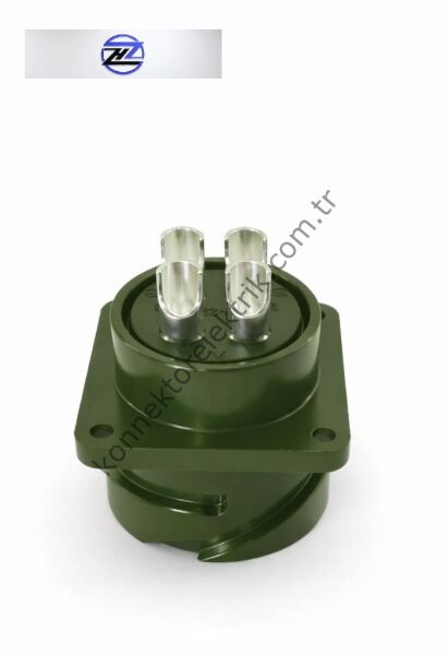 HZ CONNECTORS KDB02E 22-22P Bayonet Panel Tipi Askeri Konnektör