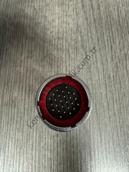 WEIPU WF28J26ZE1 26 Pin IP67 Metal Kasa Karşıt Kablo Tipi Erkek Su Geçirmez Konnektör