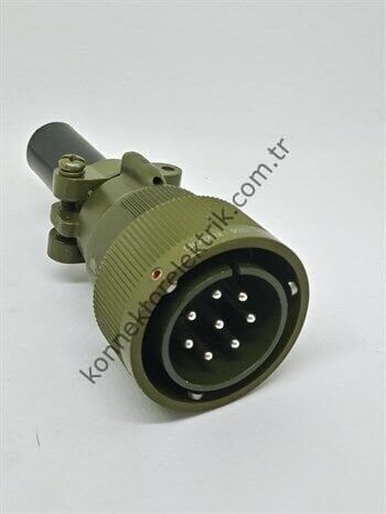KDB06E 22-23P Bayonet Kablo Tipi Askeri Konnektör