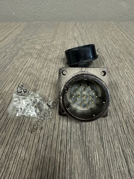 WEIPU WD28J15Z 15 Pin IP67 Metal Kasa Panel Tipi Erkek Su Geçirmez Konnektör