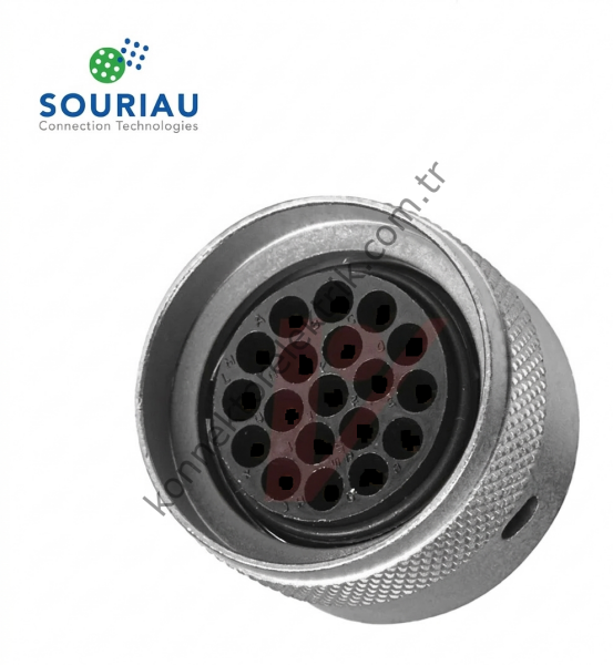 SOURIAU UTG 19 PİN KABLO TİPİ ERKEK KONNEKTÖR