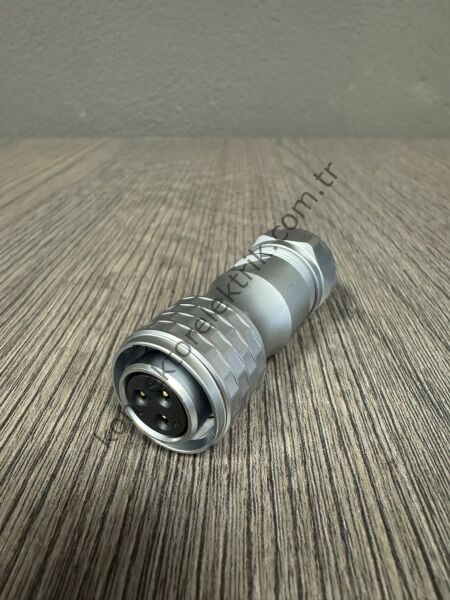 WEIPU SF1610/S3 3 Pin IP67 Metal Kasa Kablo Tipi Dişi Su Geçirmez Konnektör