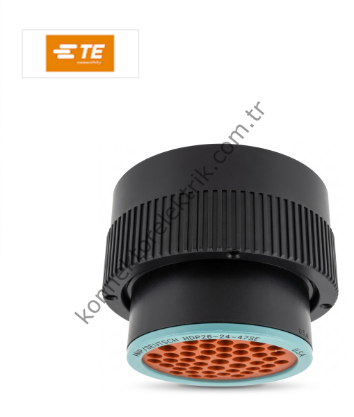 TE CONNECTIVITY HDP26-24-47SE 47 (42+5) Pin Kablo Tipi Dişi Konnektör