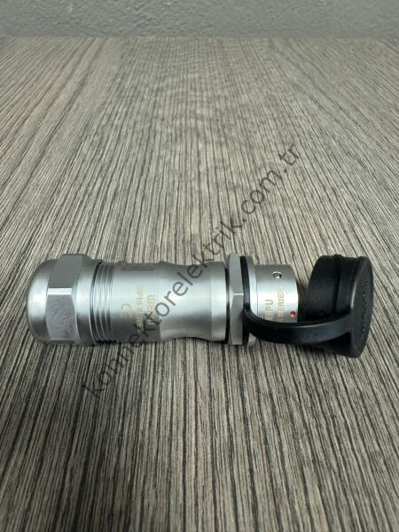 WEIPU SF1611/P3 3 Pin IP67 Metal Kasa Karşıt Kablo Tipi Erkek Su Geçirmez Konnektör