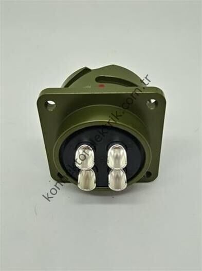 KDB02E 24-2PW Bayonet Panel Tipi Askeri Konnektör