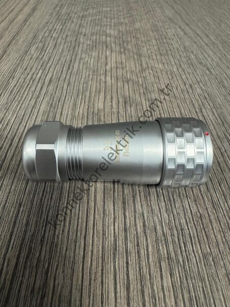WEIPU SF2010/S4 4 Pin IP67 Metal Kasa Kablo Tipi Dişi Su Geçirmez Konnektör