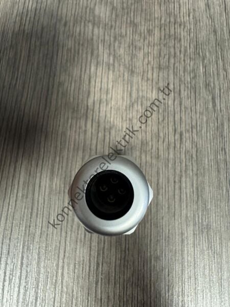WEIPU SF2010/S4 4 Pin IP67 Metal Kasa Kablo Tipi Dişi Su Geçirmez Konnektör