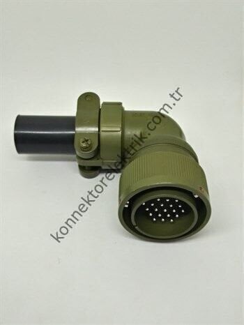 KUKDONG KDB08E 24-28P 24 Pin Metal Kasa Bayonet Kablo Tipi Erkek Askeri Konnektör