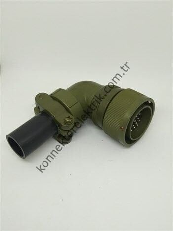 KUKDONG KDB08E 24-28P 24 Pin Metal Kasa Bayonet Kablo Tipi Erkek Askeri Konnektör