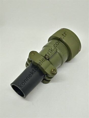 KUKDONG KDB06E 24-28S 24 Pin Metal Kasa Bayonet Kablo Tipi Dişi Askeri Konnektör