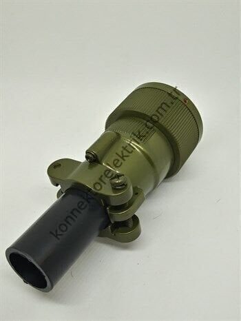 KUKDONG KDB06E 24-22S 4 Pin Metal Kasa Bayonet Kablo Tipi Dişi Askeri Konnektör