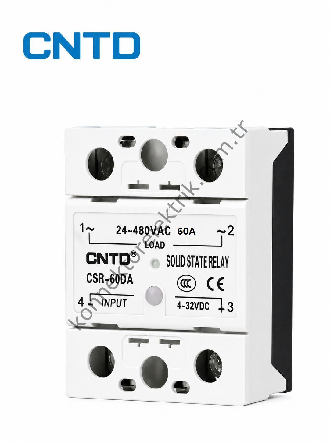 CNTD CSR-60DA DC Giriş-AC Çıkış 1Faz Solid State Röle
