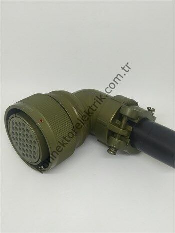 KDB08E 28-21S Bayonet Kablo Tipi Askeri Konnektör,