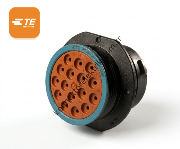 HDP24-24-16PE 16 PİNLİ PANEL TİPİ ERKEK KONNEKTÖR