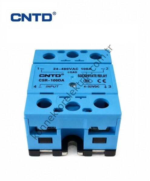 CNTD CSR-100DA DC Giriş-AC Çıkış 1Faz Solid State Röle