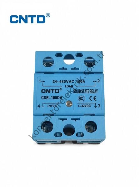 CNTD CSR-100DA DC Giriş-AC Çıkış 1Faz Solid State Röle
