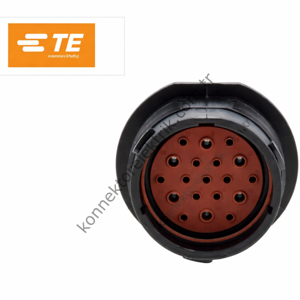 TE CONNECTIVITY HDP24-24-19PE 19 Pin (13+6) Panel Tipi Erkek Konnektör