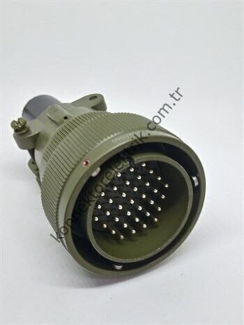 KUKDONG KDB06E 28-21P 37 Pin Metal Kasa Bayonet Kablo Tipi Askeri Konnektör