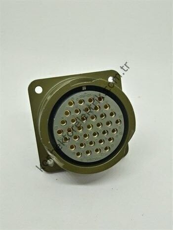 KUKDONG KDB02E 28-21S 37 Pin Metal Kasa Bayonet Panel Tipi Dişi Askeri Konnektör