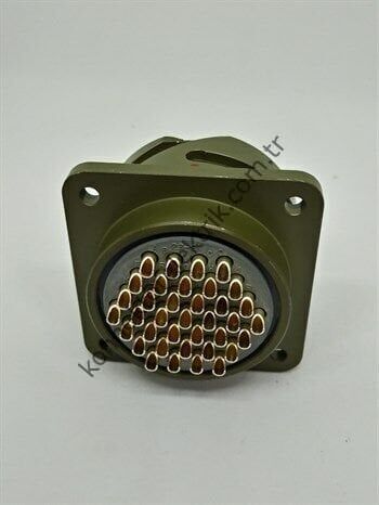 KDB02E 28-21S Bayonet Panel Tipi Askeri Konnektör
