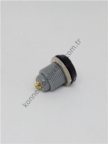 LEMO PKC.M0.3GL.LG 3 Pin Plastik Kasa Panel Tipi Dişi Medikal Konnektör