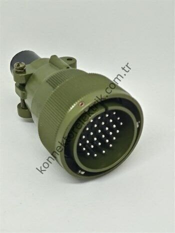 KDB06E 28-15P Bayonet Kablo Tipi Askeri Konnektör