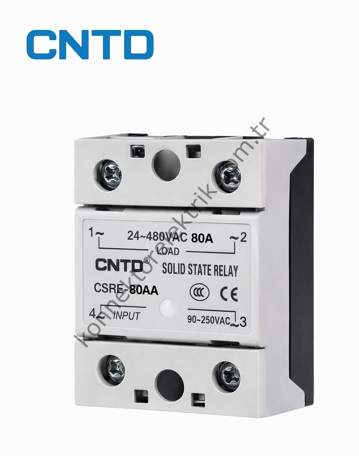 CNTD CSRE-80AA SSR AC Giriş-AC Çıkış 1Faz Solid State Röle