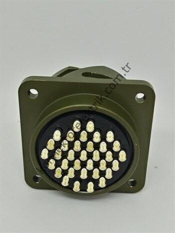 KUKDONG KDB02E 28-15S 35 Pin Metal Kasa Bayonet Panel Tipi Askeri Konnektör