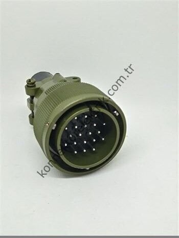 HZ CONNECTORS KDB06E 28-16P 20 Pin Metal Kasa Bayonet Kablo Tipi Erkek Askeri Konnektör