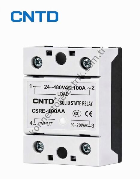 CNTD CSRE-100AA SSR AC Giriş-AC Çıkış 1Faz Solid State Röle