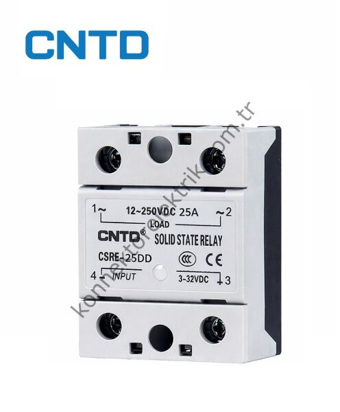 CNTD CSRE-25DD SSR DC Giriş-DC Çıkış 1Faz Solid State Röle