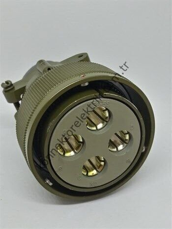 KDB06E 36-5S Bayonet Kablo Tipi Askeri Konnektör