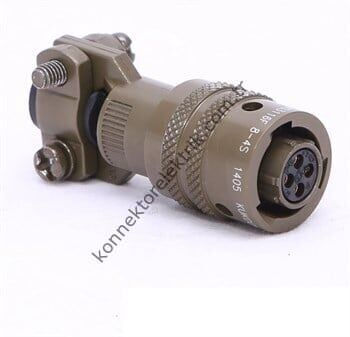MS3116F 8-4S Shell Kablo Tipi Askeri Konnektör