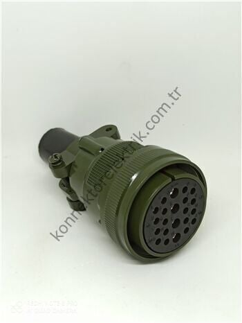 HZ CONNECTORS MS3106F 28-11S 22 Pin (18+4) Metal Kasa Kablo Tipi Dişi Askeri Konnektör