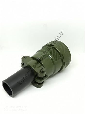 KUKDONG MS3106F 28-11S 22 Pin (18+4) Metal Kasa Kablo Tipi Dişi Askeri Konnektör