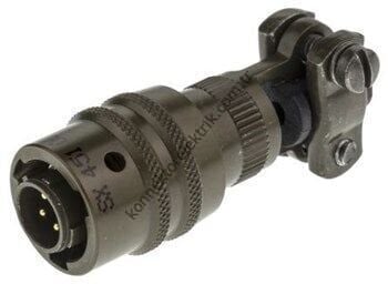 MS3116F 8-4P Shell Kablo Tipi Askeri Konnektör
