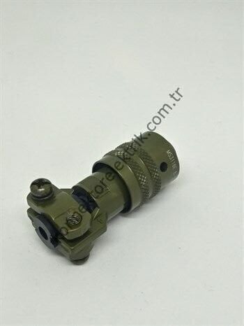 KUKDONG MS3116F 8-3S 3 Pin Metal Kasa Shell Kablo Tipi Askeri Konnektör