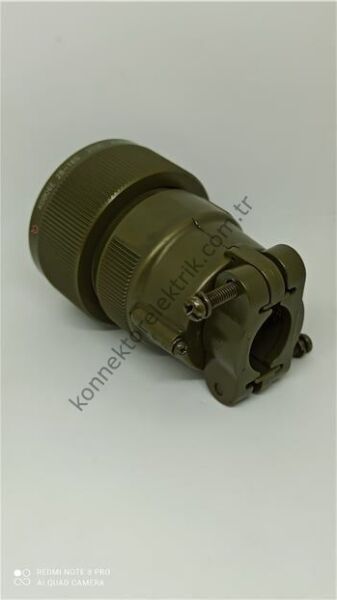 HZ CONNECTORS KDB06E 28-16S 20 Pin Metal Kasa Bayonet Kablo Tipi Dişi Askeri Konnektör