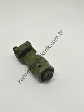 KUKDONG MS3116F 8-2S 2 Pin Metal Kasa Shell Kablo Tipi Askeri Konnektör