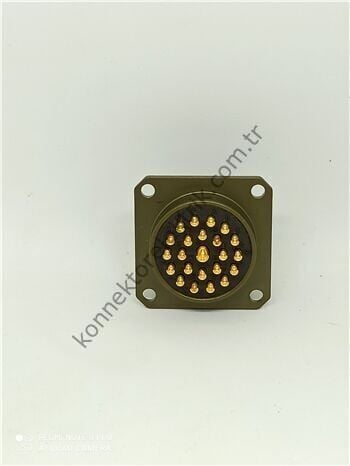 KUKDONG MS3112E 16-23S 23 Pin Metal Kasa Shell Panel Tipi Askeri Konnektör