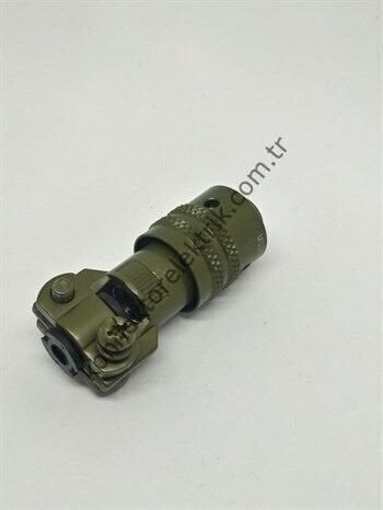 KUKDONG MS3116F 8-2P 2 Pin Metal Kasa Shell Kablo Tipi Askeri Konnektör