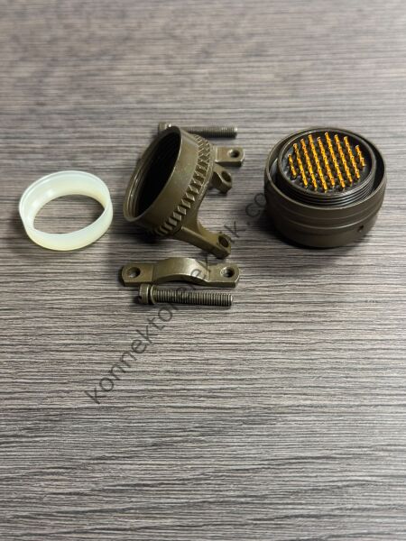 AMPHENOL PT06E22-55P-SR 55 Pin Metal Kasa Bayonet Kablo Tipi Erkek Askeri Konnektör