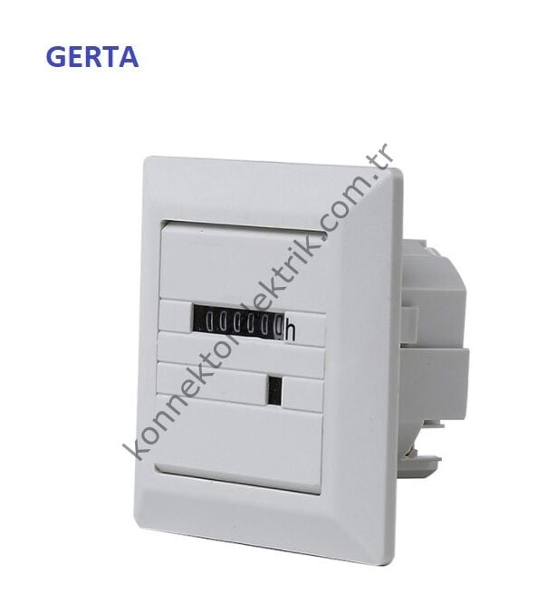 GERTA HM-142-024DC 7 Hane İş Güç Zaman Saati